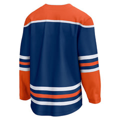 NHL Edmonton Oilers Fanatics Home Breakaway Blank Jersey