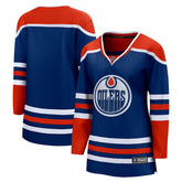 NHL Edmonton Oilers Fanatics Women's Home Breakaway Blank Jersey