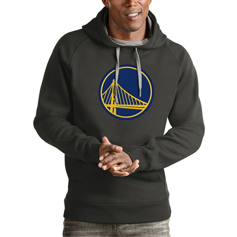 Golden State Warriors Antigua Team Logo Victory Pullover Hoodie sale