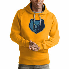 Memphis Grizzlies Antigua Team Logo Victory Pullover Hoodie