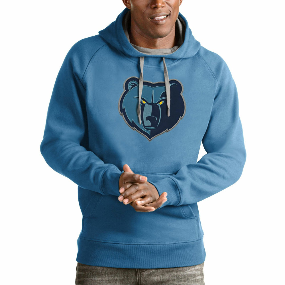 Memphis Grizzlies Antigua Team Logo Victory Pullover Hoodie