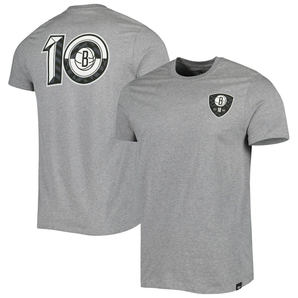 47 brand Brooklyn Nets '47 10th Anniversary Backer T-Shirt