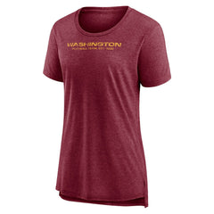 Women's Throwback Team Logo Tri-Blend T-Shirt - Washington Commanders T-shirts