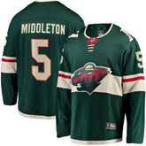 NHL Jake Middleton Minnesota Wild Fanatics Home Breakaway Player Jersey