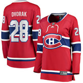 NHL Christian Dvorak Montreal Canadiens Fanatics Women's Home Breakaway Player Jersey