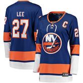 NHL Anders Lee New York Islanders Fanatics Women's Home Captain Patch Breakaway Player Jersey