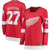 NHL Michael Rasmussen Detroit Red Wings Fanatics Women's Home Breakaway Player Jersey