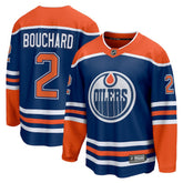 NHL Evan Bouchard Edmonton Oilers Fanatics Home Breakaway Player Jersey
