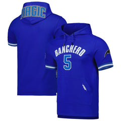 Paolo Banchero Orlando Magic Pro Standard Name & Number Short Sleeve Pullover Hoodie