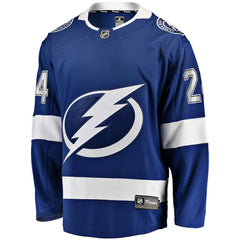 NHL Zach Bogosian Tampa Bay Lightning Fanatics Home Breakaway Player Jersey
