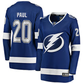 NHL Nicholas Paul Tampa Bay Lightning Fanatics Women's Home Breakaway Player Jersey