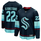 NHL Oliver Bjorkstrand Seattle Kraken Fanatics Home Breakaway Player Jersey