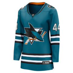 NHL Marc-Edouard Vlasic San Jose Sharks Fanatics Women's Home Breakaway Player Jersey