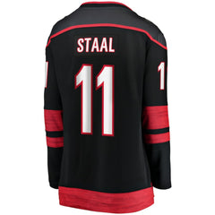 NHL Jordan Staal Carolina Hurricanes Fanatics Women's Home Captain Patch Breakaway Player Jersey