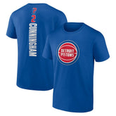 Cade Cunningham Detroit Pistons Playmaker Name & Number T-Shirt sale