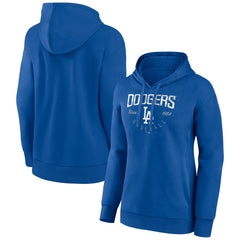 Royal Los Angeles Dodgers Women's Team Live For It Pullover Hoodie