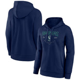Navy Seattle Mariners Women's Team Live For It Pullover Hoodie