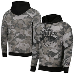 New York Knicks Hugo Boss Camo Pullover Hoodie