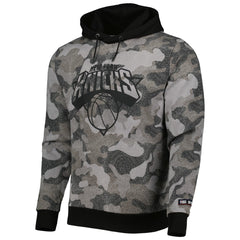 New York Knicks Hugo Boss Camo Pullover Hoodie