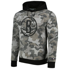 Brooklyn Nets Hugo Boss Camo Pullover Hoodie