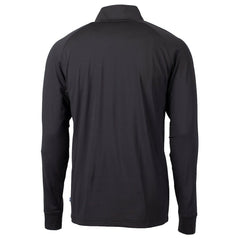 Cutter & Buck Adapt Eco Knit Stretch Recycled Big & Tall Quarter-Zip Throwback Pullover Top - Cleveland Browns Pullover