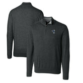 Cutter & Buck Throwback Logo Lakemont Tri-Blend Big & Tall Quarter-Zip Pullover Sweater - Indianapolis Colts Pullover