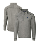 Cutter & Buck Mainsail Sweater-Knit Big & Tall Half-Zip Pullover Jacket - Indianapolis Colts Pullover