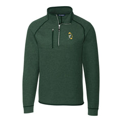 Cutter & Buck Mainsail Sweater-Knit Big & Tall Half-Zip Pullover Jacket - Green Bay Packers Pullover