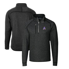 Cutter & Buck Mainsail Sweater-Knit Big & Tall Half-Zip Pullover Jacket - New England Patriots Pullover