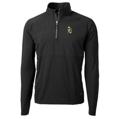 Cutter & Buck Adapt Eco Knit Hybrid Throwback Recycled Quarter-Zip Pullover - Green Bay Packers Pullover