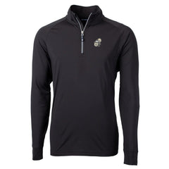 Cutter & Buck Adapt Eco Knit Stretch Recycled Quarter-Zip Throwback Pullover Top - New Orleans Saints Pullover
