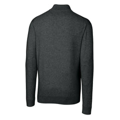 Cutter & Buck Throwback Logo Lakemont Tri-Blend Quarter-Zip Pullover Sweater - Cincinnati Bengals Pullover