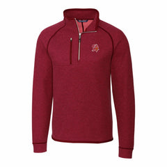 Cutter & Buck Mainsail Sweater-Knit Half-Zip Pullover Jacket - Tampa Bay Buccaneers Pullover