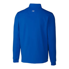 Cutter & Buck Throwback Logo Traverse Stretch Quarter-Zip Pullover Top - Seattle Seahawks Pullover