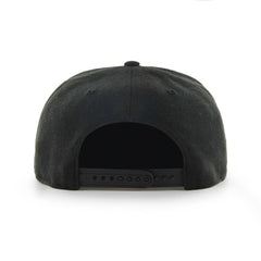 Black Boston Red Sox '47 Primary Team Logo Snapback Adjustable Hat – Black