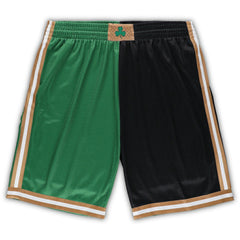 Mitchell & Ness Boston Celtics Big & Tall Hardwood Classics Split Swingman Shorts