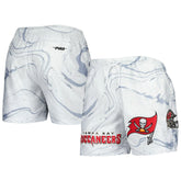 Pro Standard Allover Marble Print Shorts - Tampa Bay Buccaneers Shorts