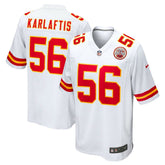 George Karlaftis Away Game Player Jersey - Kansas City Chiefs Jerseys