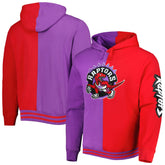 Mitchell & Ness Toronto Raptors Hardwood Classics Split Pullover Hoodie