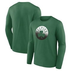 Boston Celtics Gradient Logo Long Sleeve T-Shirt