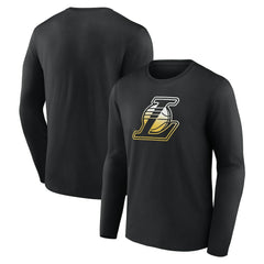 Los Angeles Lakers Gradient Logo Long Sleeve T-Shirt