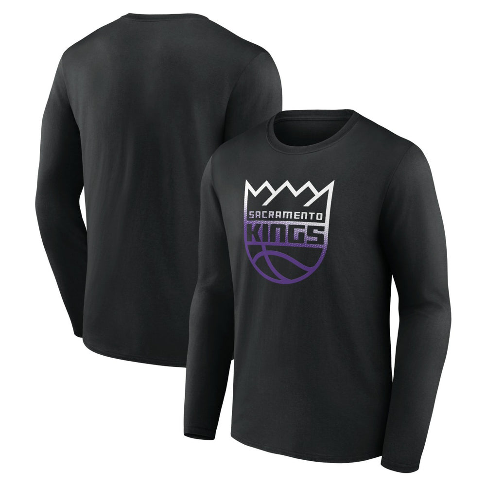 Sacramento Kings Gradient Logo Long Sleeve T-Shirt