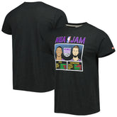 De'Aaron Fox & Domantas Sabonis Sacramento Kings Homage NBA Jam Tri-Blend T-Shirt