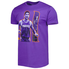 Devin Booker Phoenix Suns Stadium Essentials Unisex Player Skyline T-Shirt