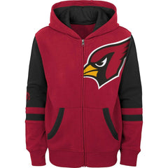 Youth Colorblock Full-Zip Hoodie - Arizona Cardinals Hoodies