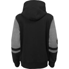 Youth Colorblock Full-Zip Hoodie - Las Vegas Raiders Hoodies