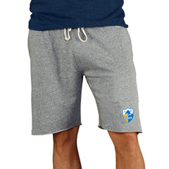 Concepts Sport Throwback Logo Mainstream Terry Shorts - Los Angeles Chargers Shorts