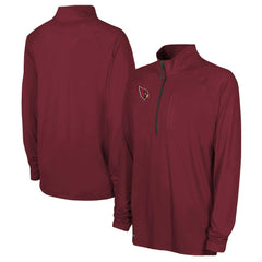 Combine Authentic Raglan Quarter-Zip Top - Arizona Cardinals Tops