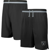 Cool Down Tri-Color Elastic Training Shorts - Las Vegas Raiders Shorts