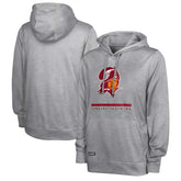 Grid Drill Streak Fleece Pullover Hoodie - Tampa Bay Buccaneers Hoodies